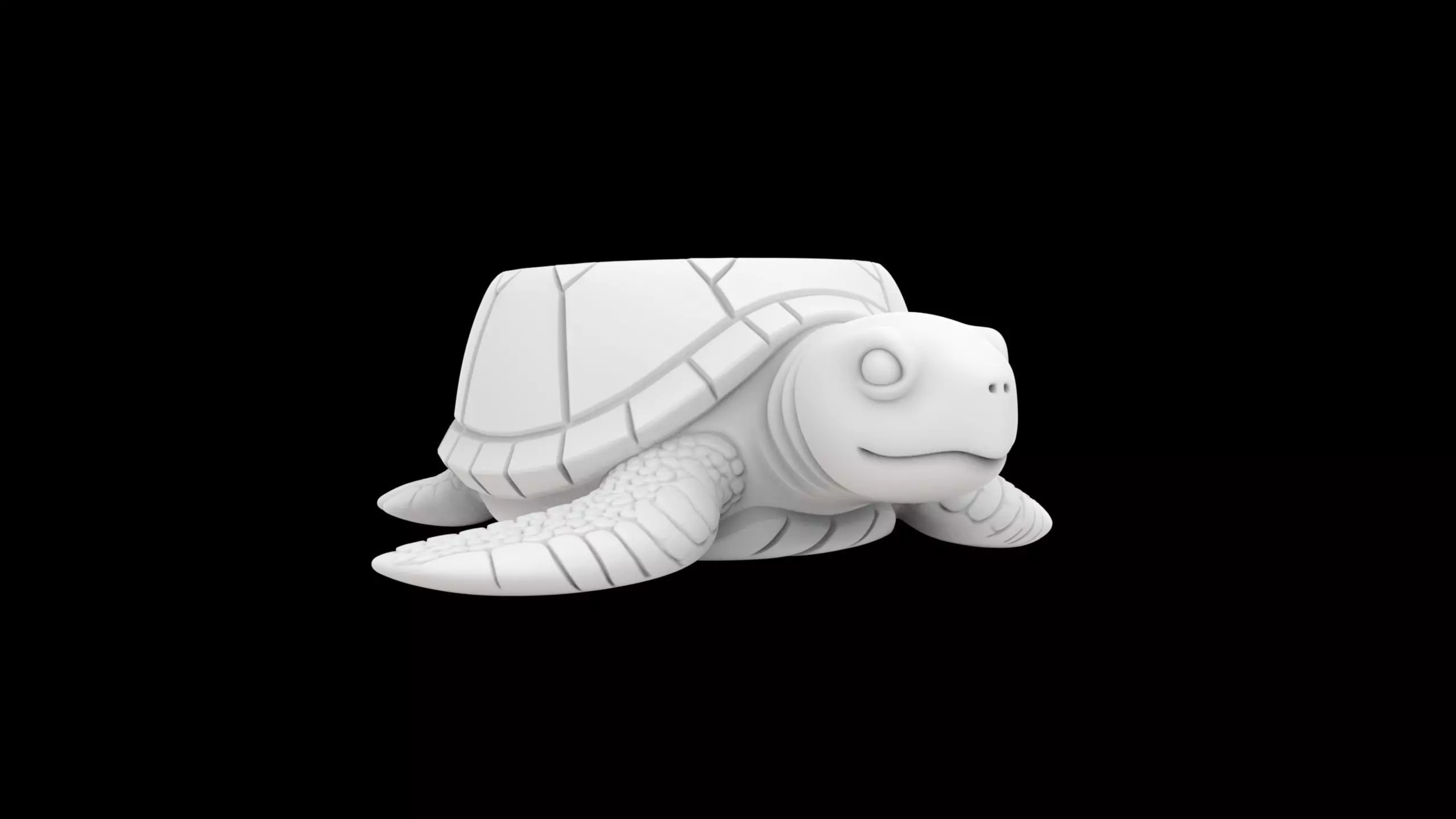 Turtle Cup Holder 3D Print Model 3D print model