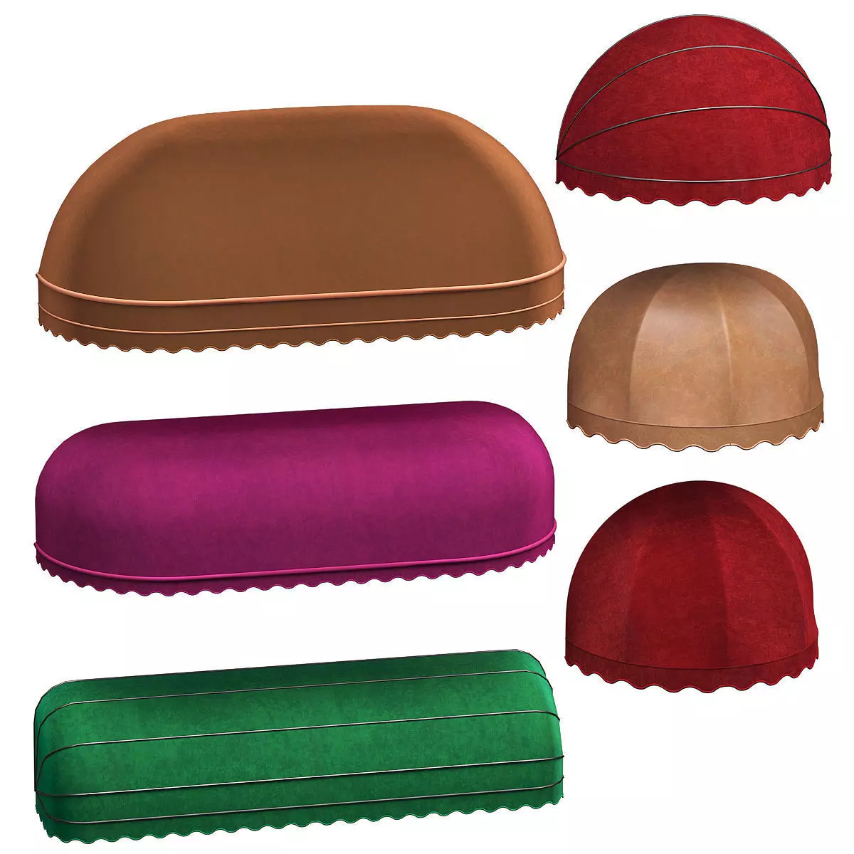 Marquise rounded 3D model