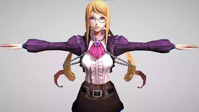 Lucy - Castlevania - Grimore Of Souls - Included With Animations
