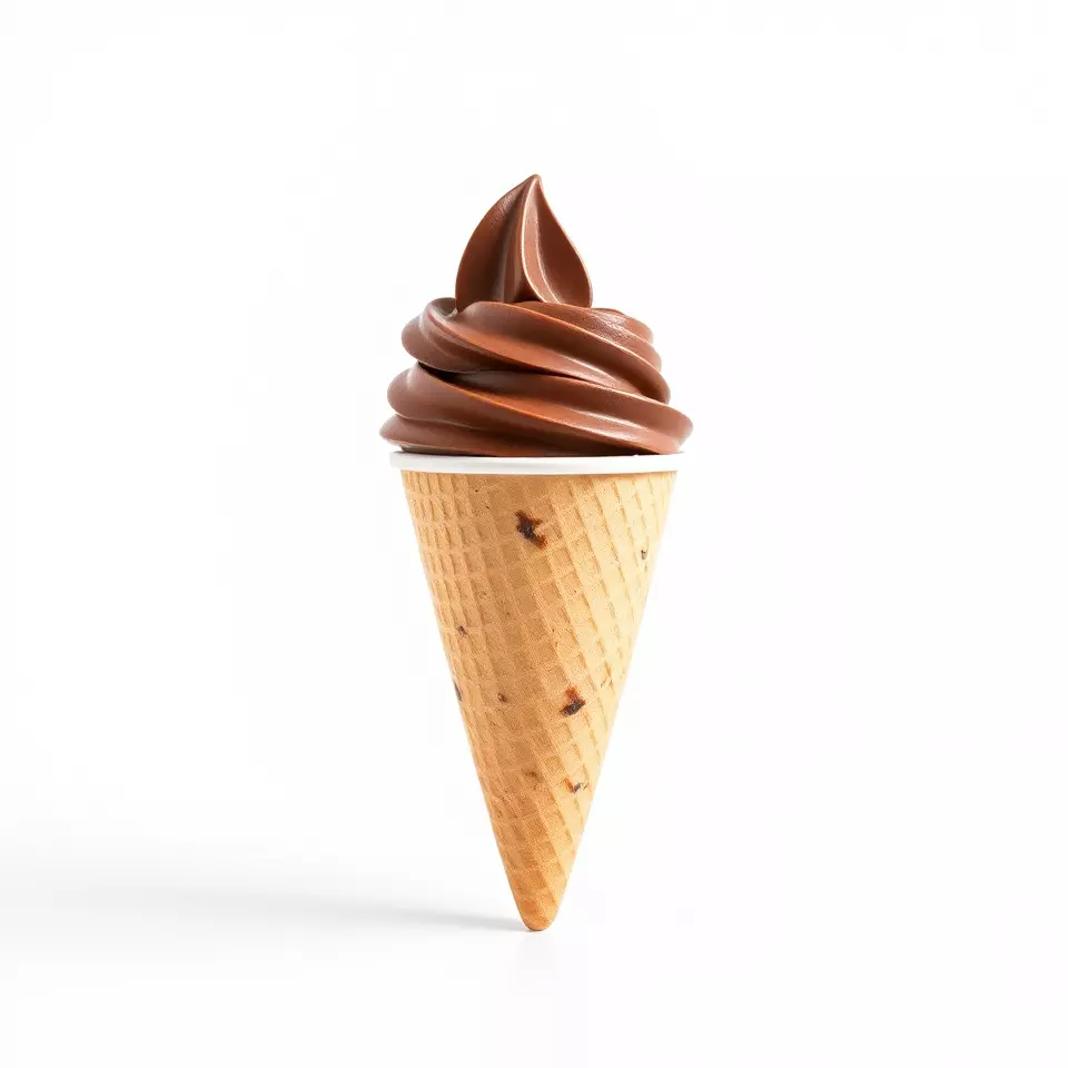 Chocolate Cone Delight model pack Low-poly 3D model_3