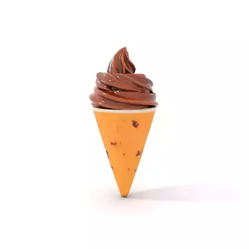 Chocolate Cone Delight model pack