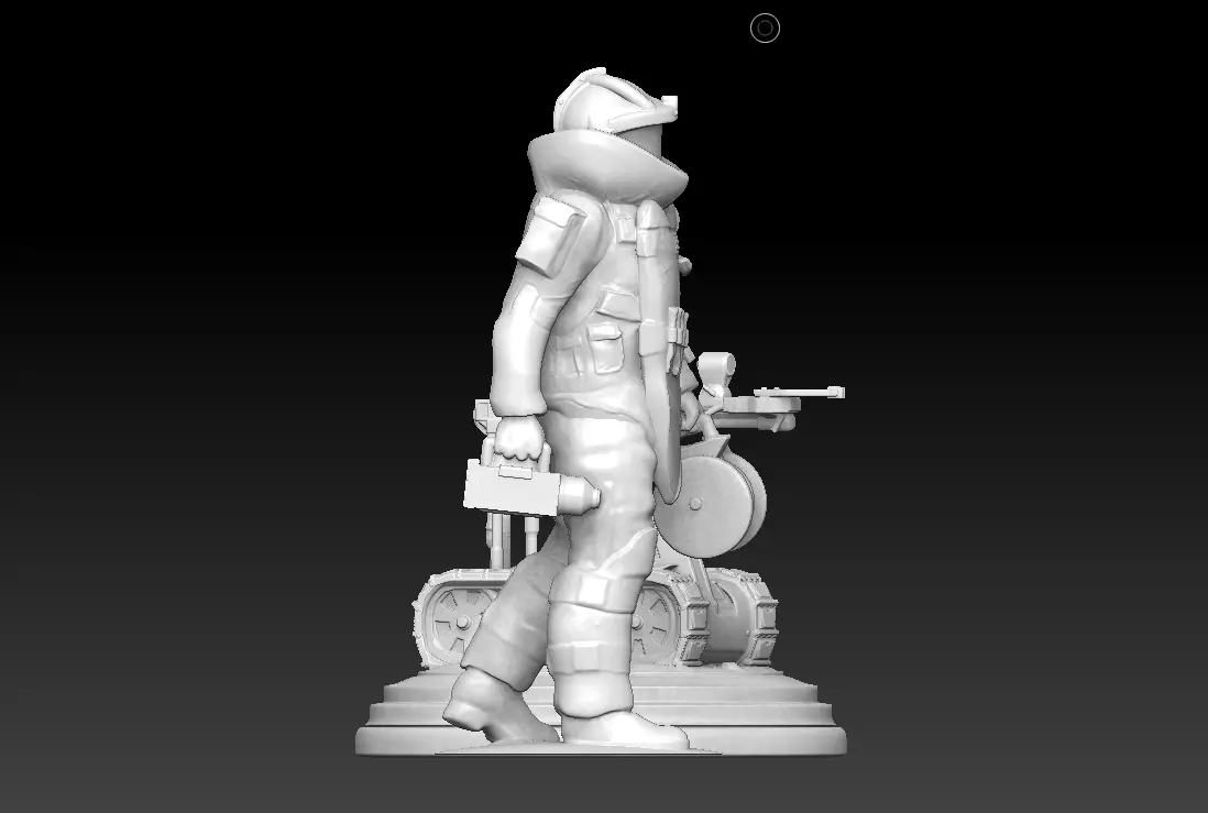 Next Generation EOD Tech and Talon Robot Keyed 3D Print Model 3D print model_3