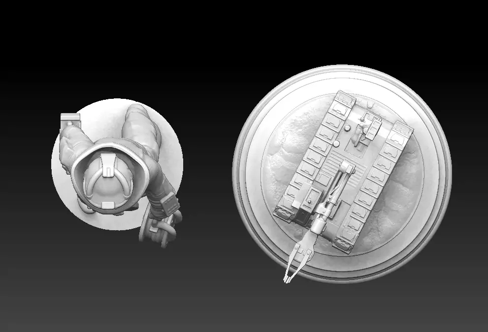 Next Generation EOD Tech and Talon Robot Keyed 3D Print Model 3D print model_7