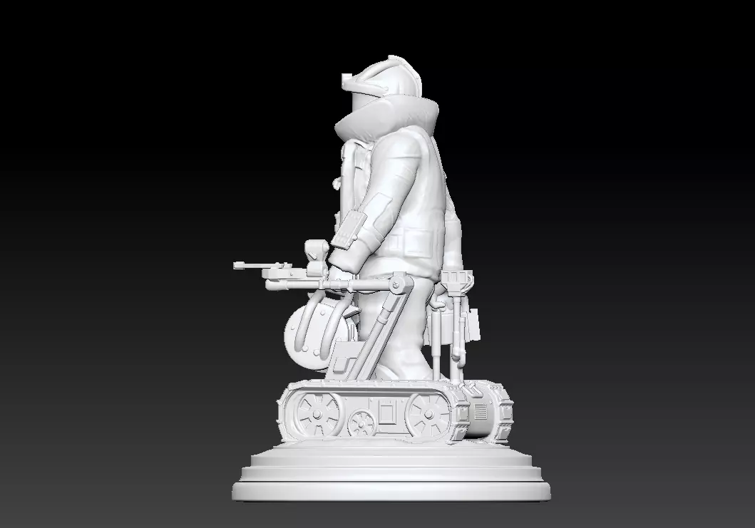 Next Generation EOD Tech and Talon Robot Keyed 3D Print Model 3D print model_5