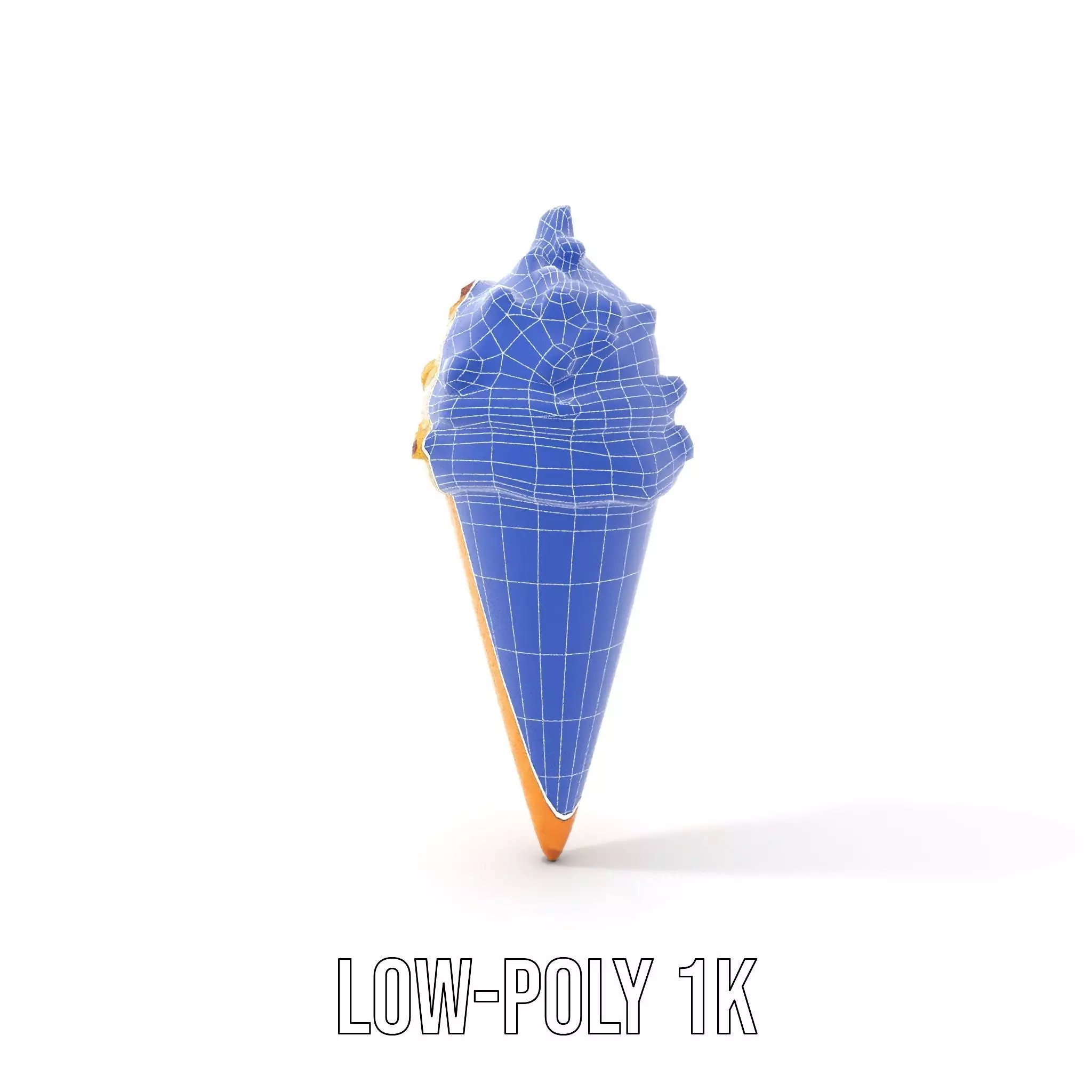 Nutty Vanilla Swirl model pack Low-poly 3D model_26