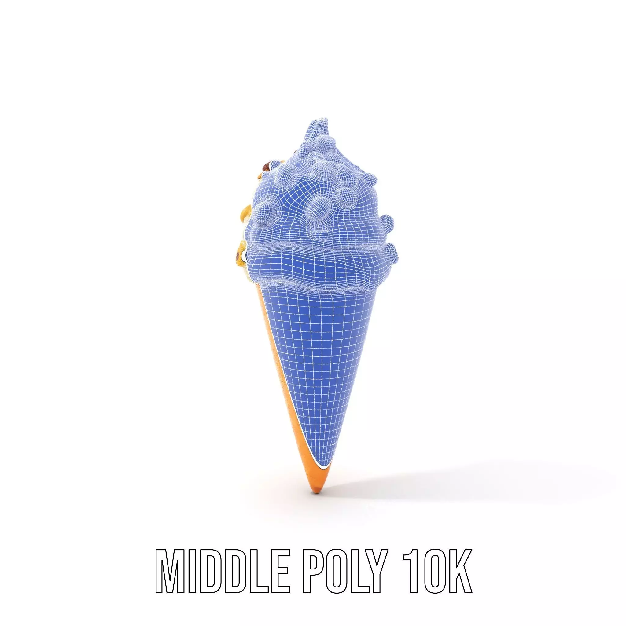 Nutty Vanilla Swirl model pack Low-poly 3D model_23