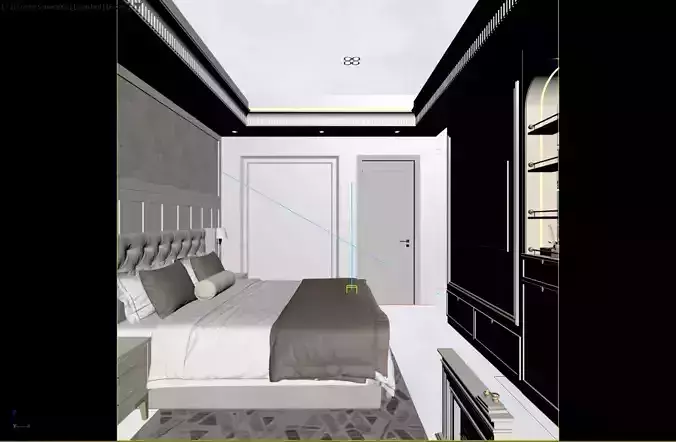 interior desigfn of a house 3ds max file