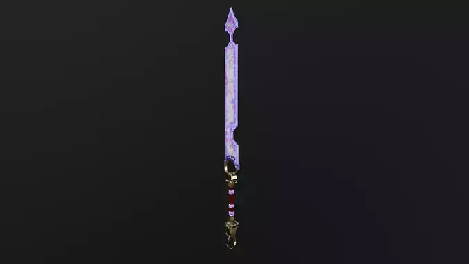 Magic Sword PBR FBX