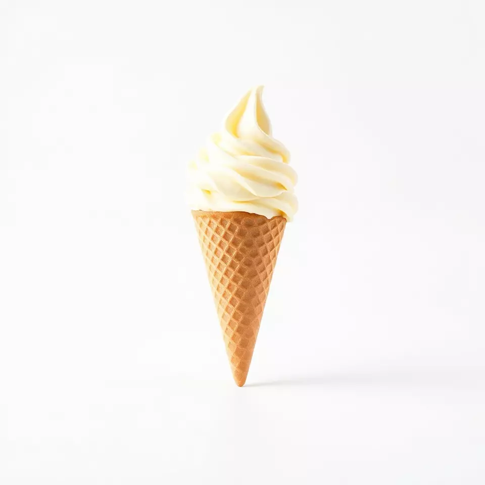 Vanilla Swirl Ice Cream model pack Low-poly 3D model_2