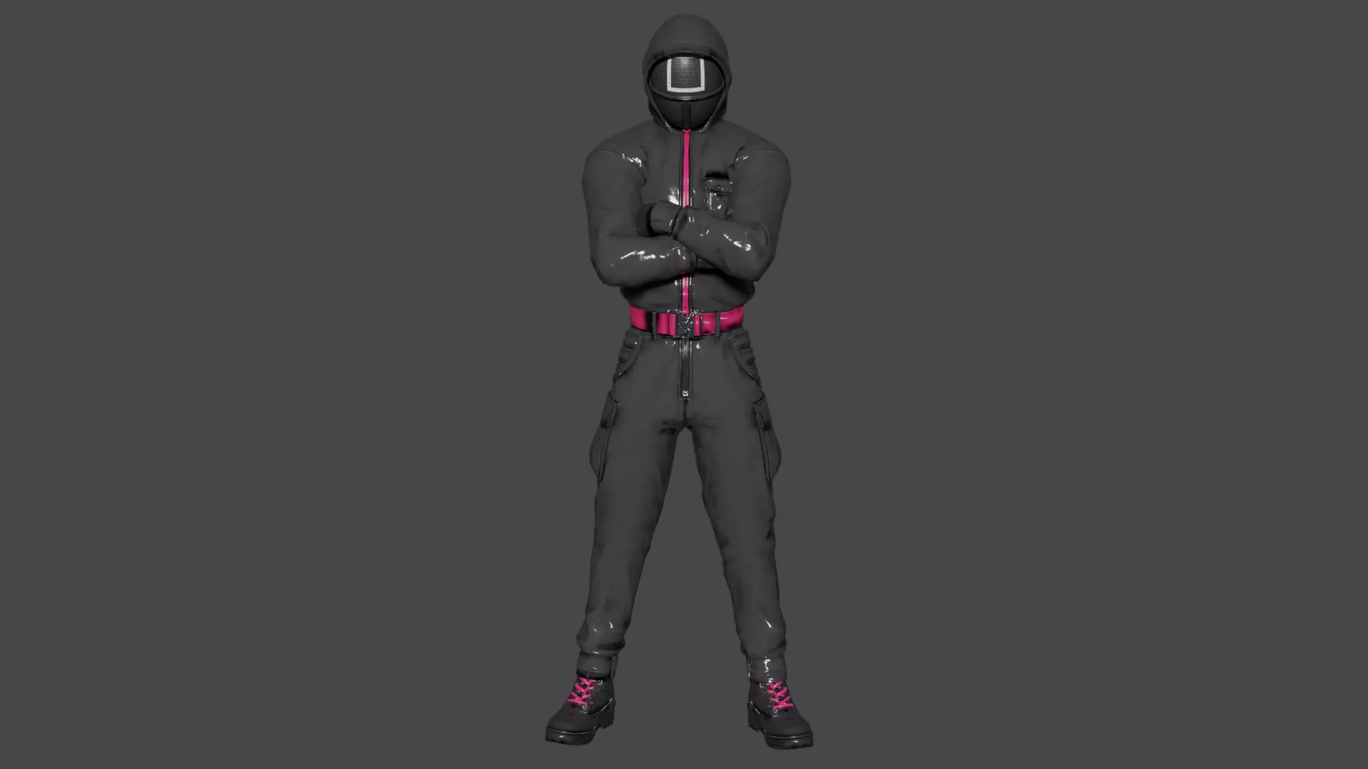 Games Manager Low-poly 3D model