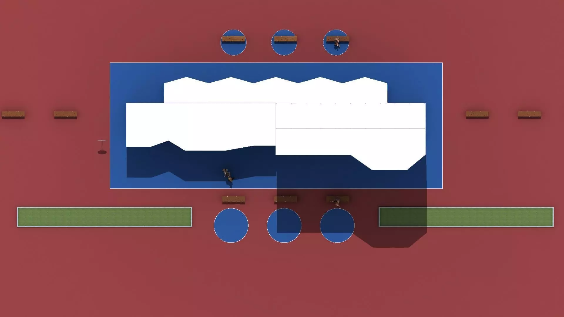 artificial climbing wall 3D model_8