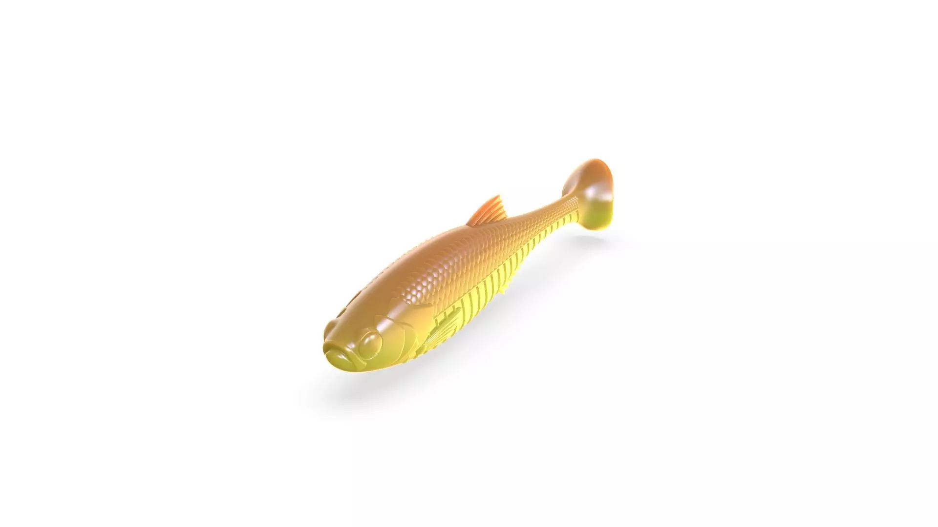 Swimbait Wedge Tail 140mm 3D print model_3