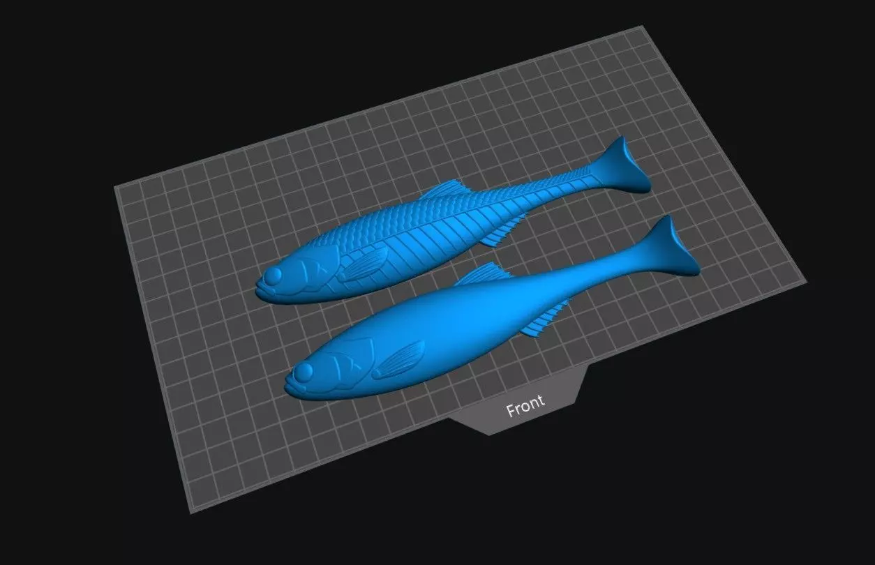 Swimbait Wedge Tail 140mm 3D print model_23