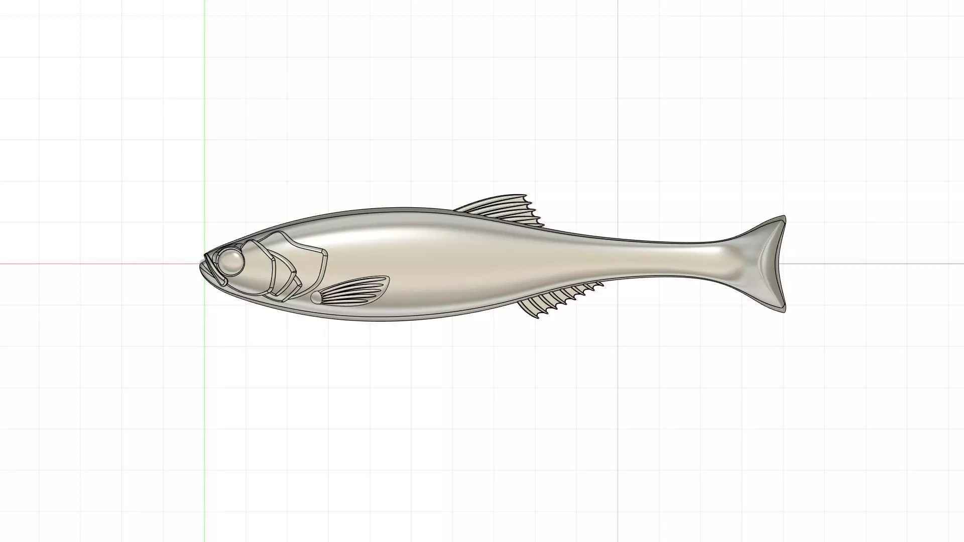 Swimbait Wedge Tail 140mm 3D print model_20