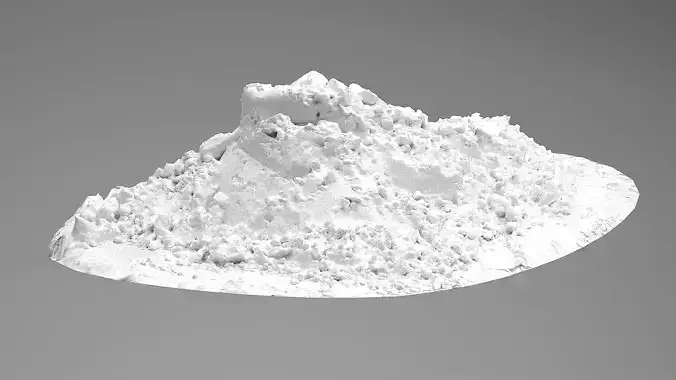 Realistic Snow Pile- Variation 1