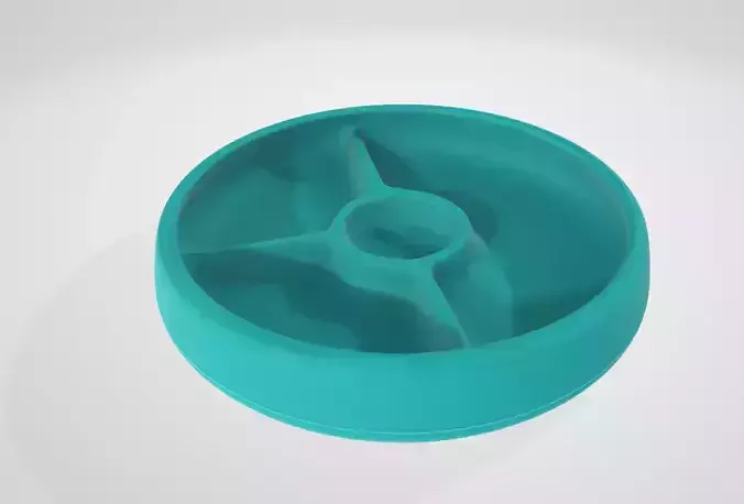 OXO Tot Silicone Divided Plate