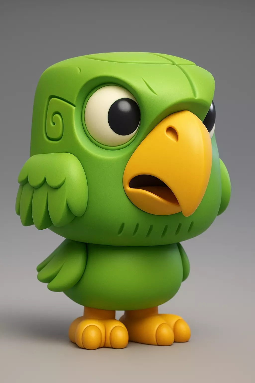 Funko Pop Parrot 3D print model_1