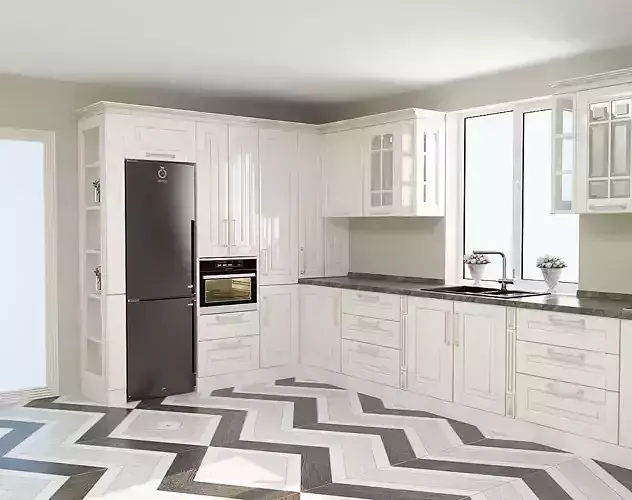 Kitchen Classical 3D model