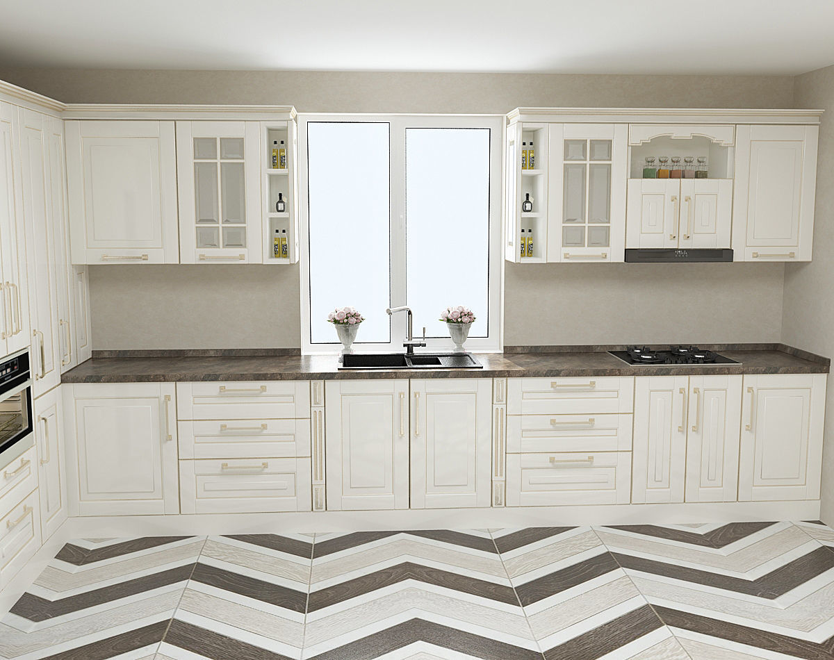 Kitchen Classical 3D model_2