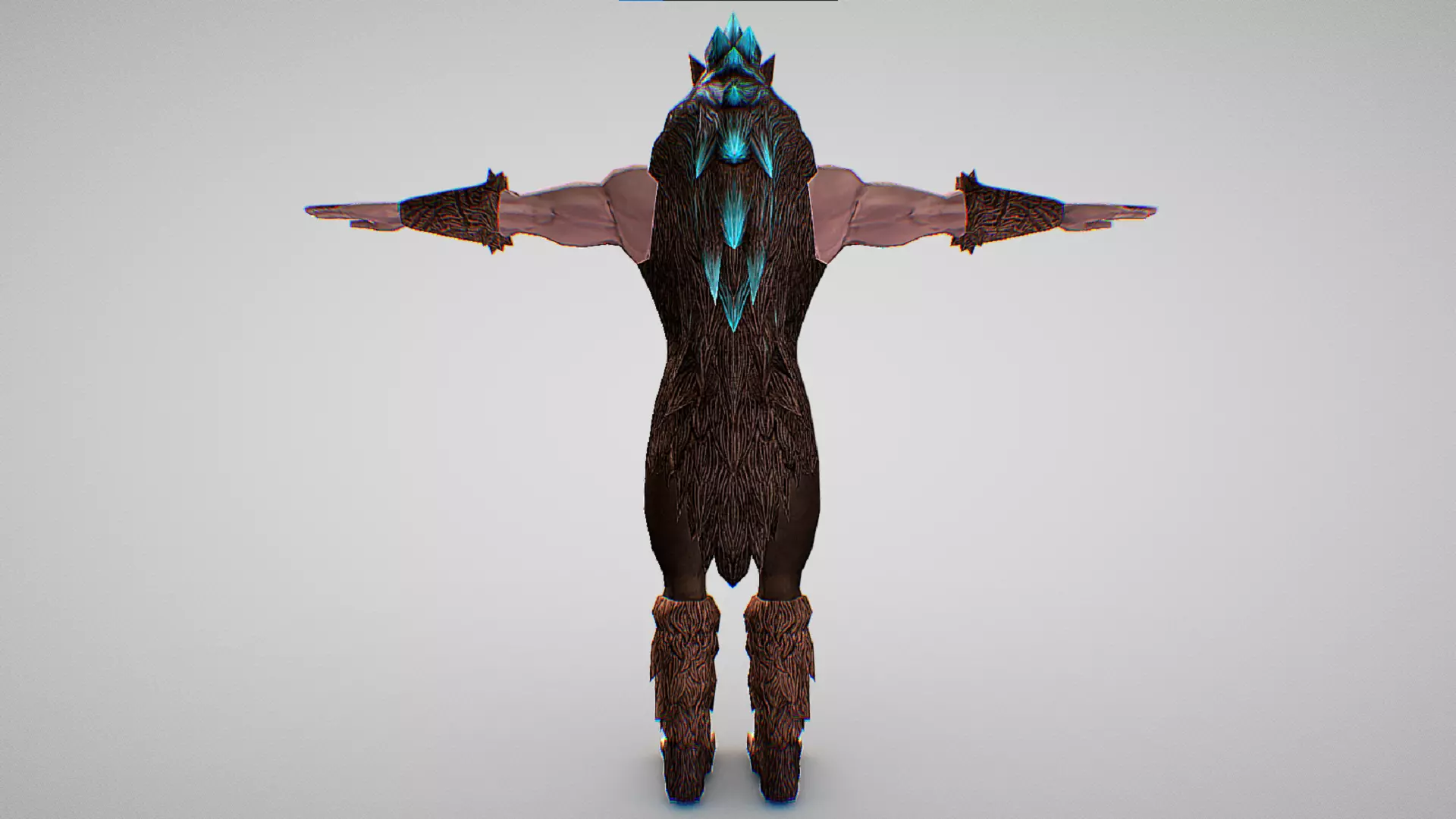 Simon Belmont - Werewolf Skin - Castlevania - Grimore Of Souls Low-poly 3D model_3