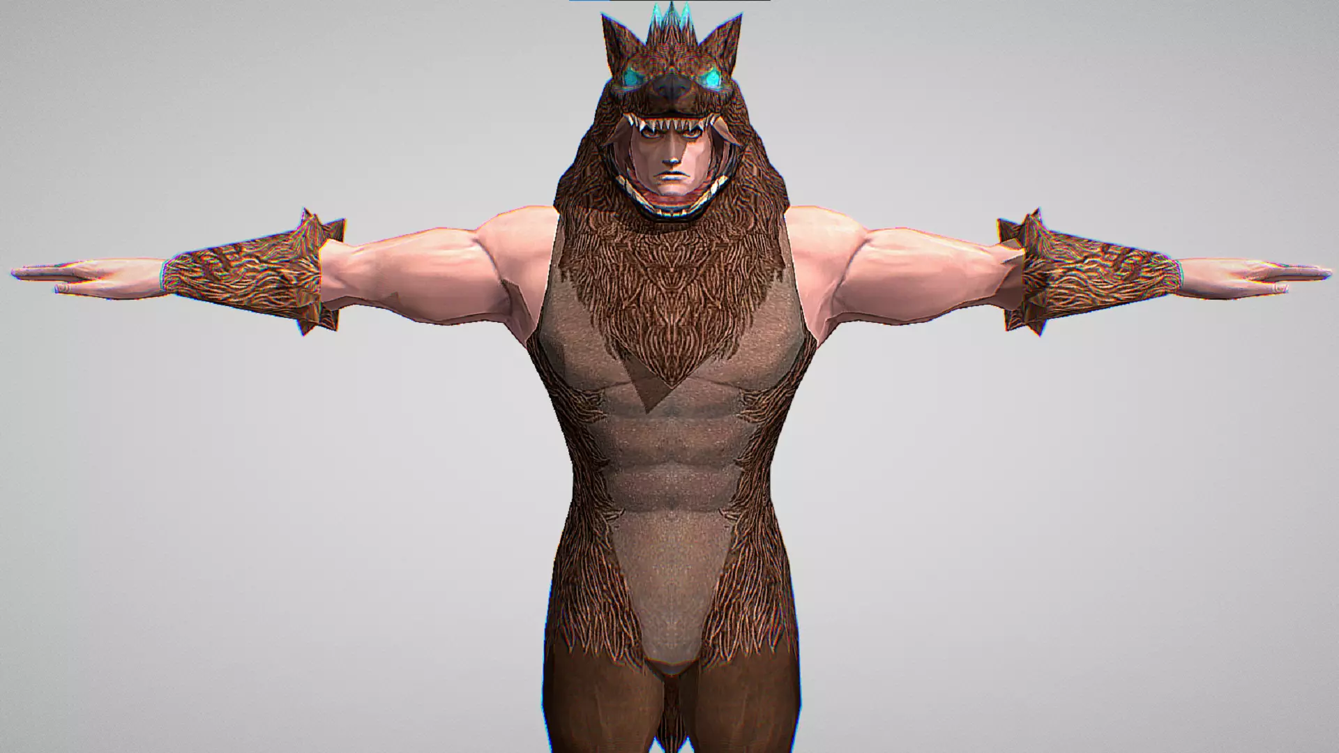 Simon Belmont - Werewolf Skin - Castlevania - Grimore Of Souls Low-poly 3D model_0