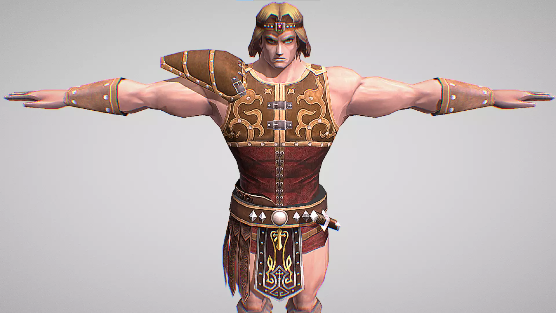 Simon - Castlevania - All 8 Skins Included With Animations Low-poly 3D model_0