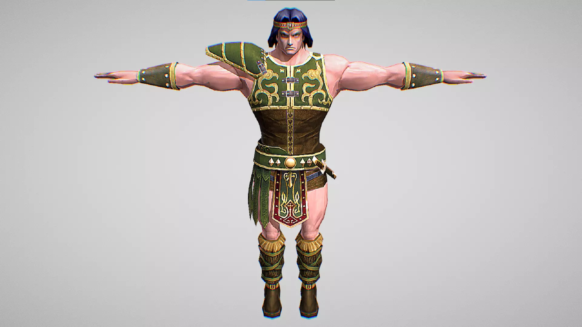 Simon - Castlevania - All 8 Skins Included With Animations Low-poly 3D model_6
