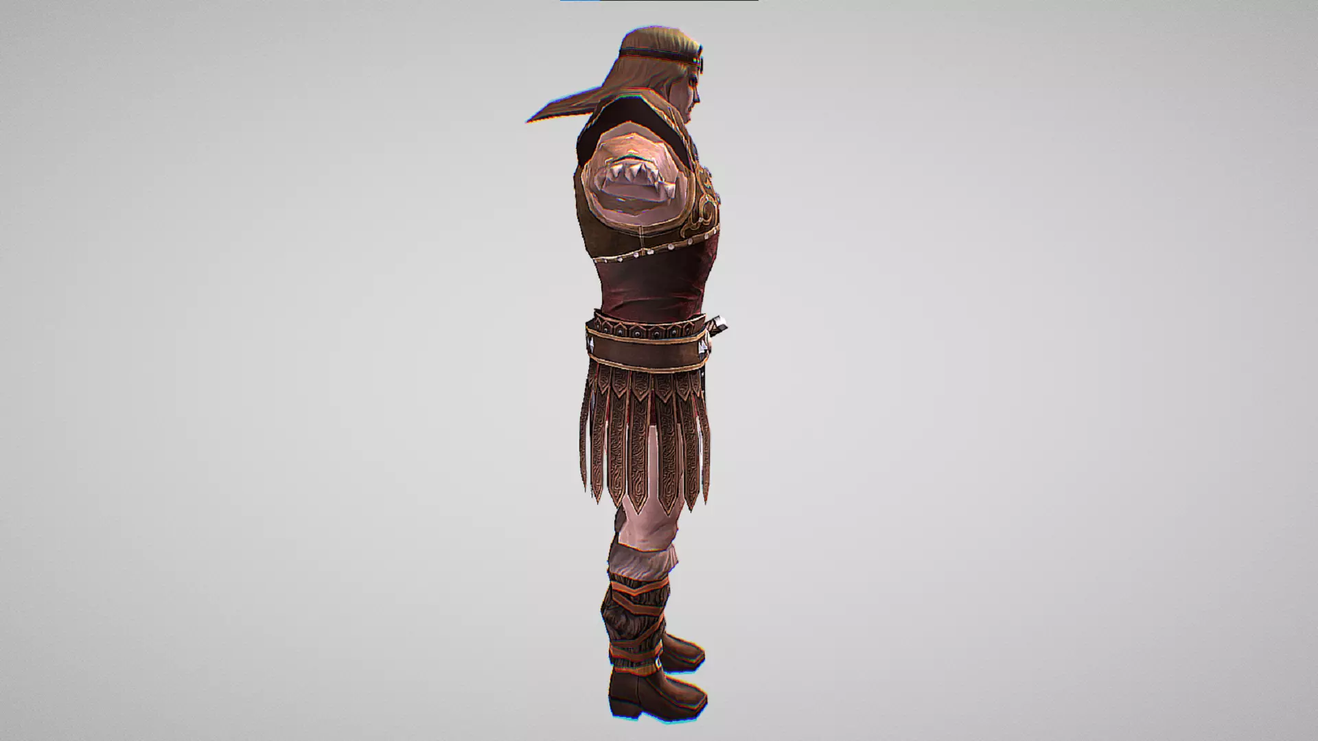 Simon - Castlevania - All 8 Skins Included With Animations Low-poly 3D model_21