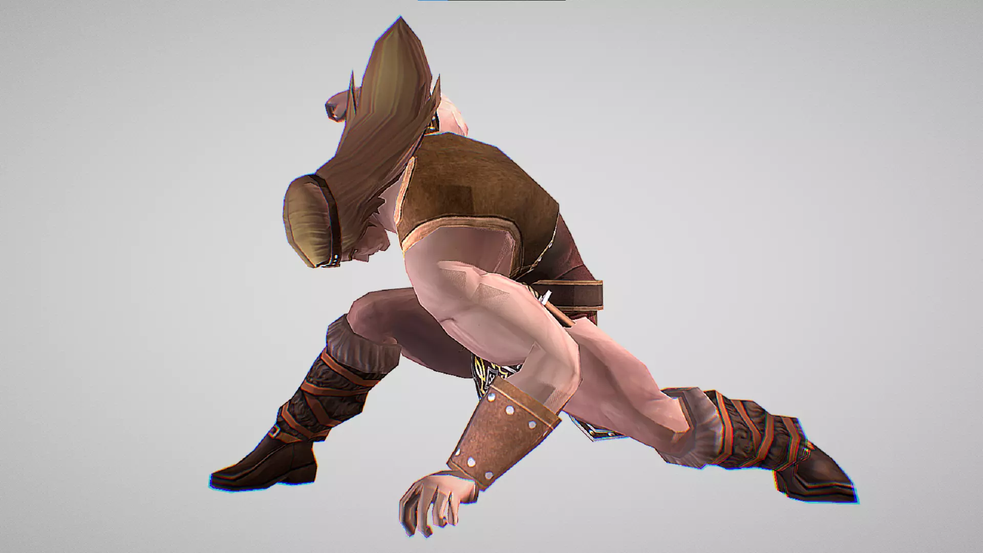 Simon - Castlevania - All 8 Skins Included With Animations Low-poly 3D model_12