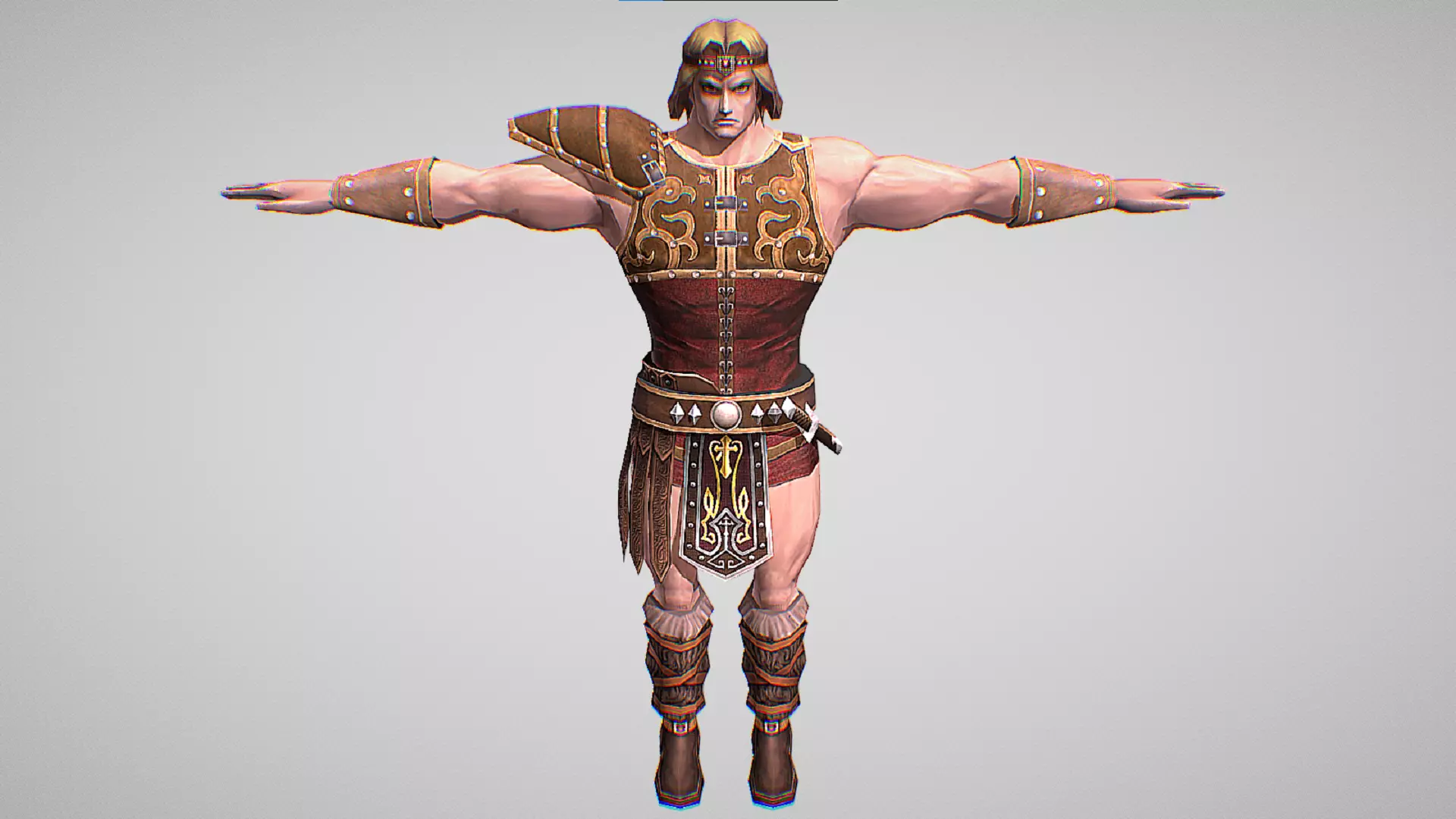 Simon - Castlevania - All 8 Skins Included With Animations Low-poly 3D model_1