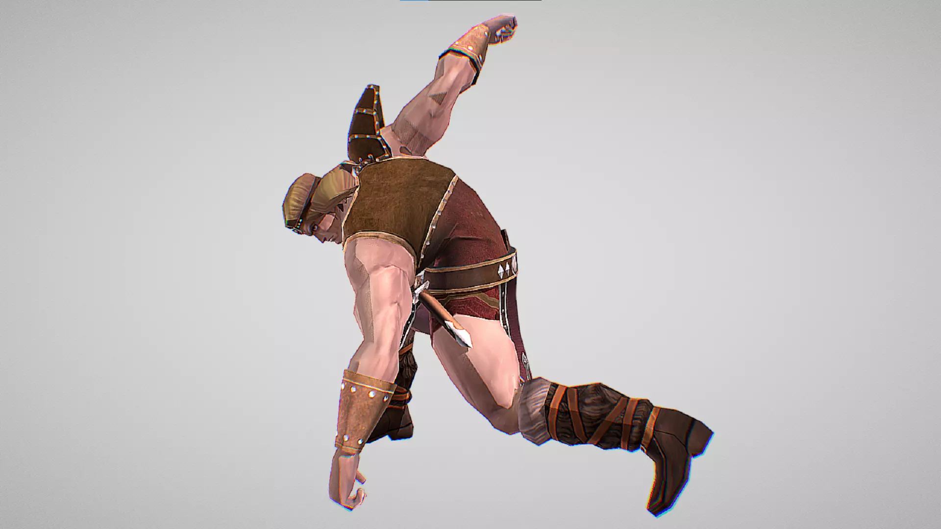 Simon - Castlevania - All 8 Skins Included With Animations Low-poly 3D model_11