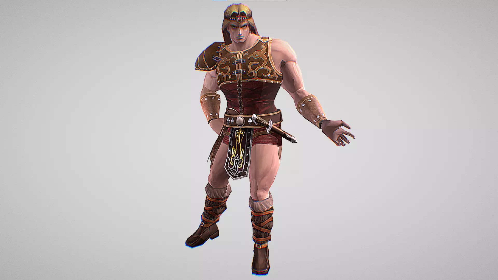Simon - Castlevania - All 8 Skins Included With Animations Low-poly 3D model_18