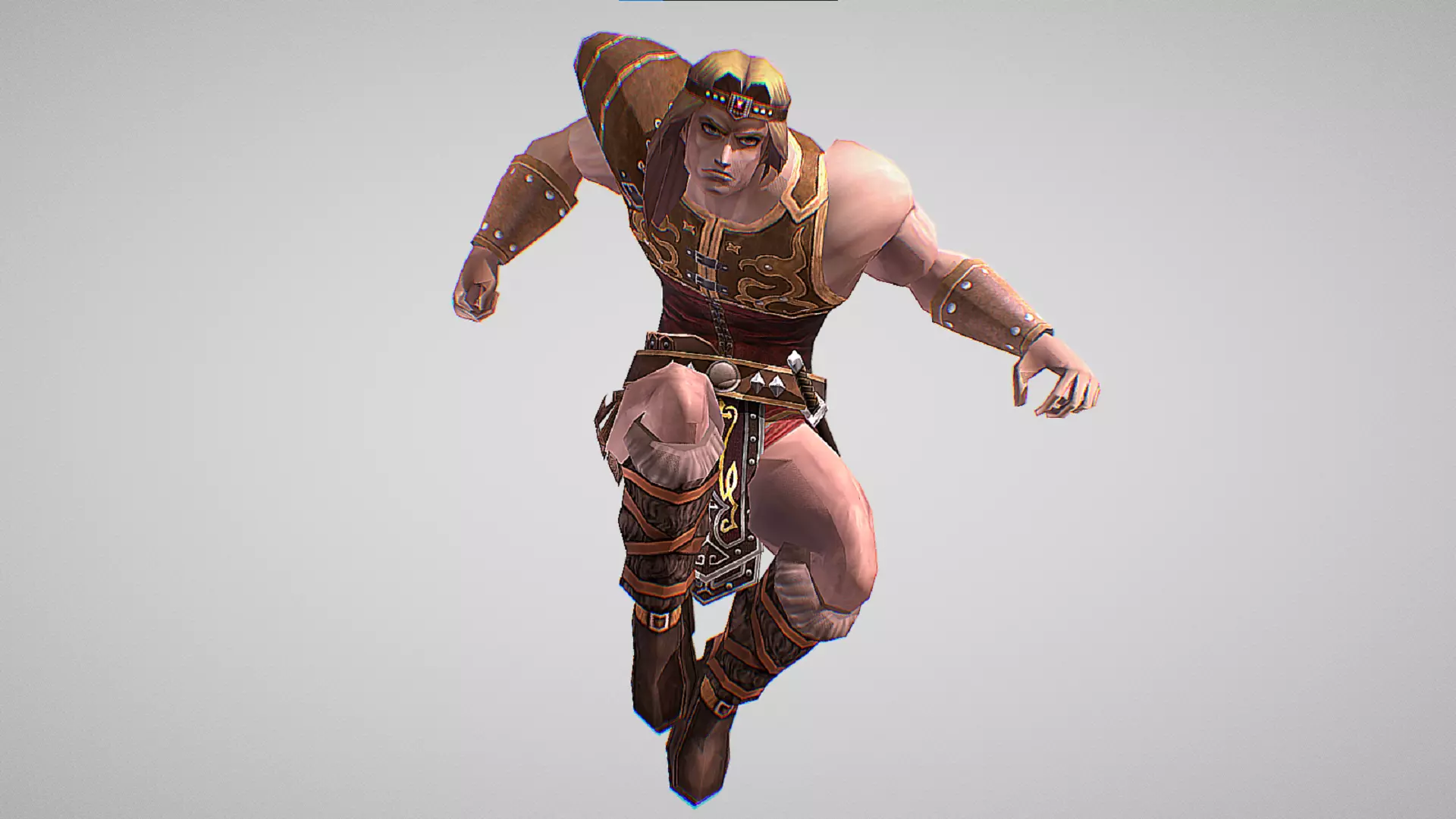 Simon - Castlevania - All 8 Skins Included With Animations Low-poly 3D model_15