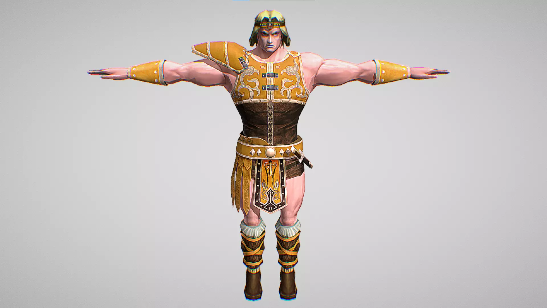 Simon - Castlevania - All 8 Skins Included With Animations Low-poly 3D model_3