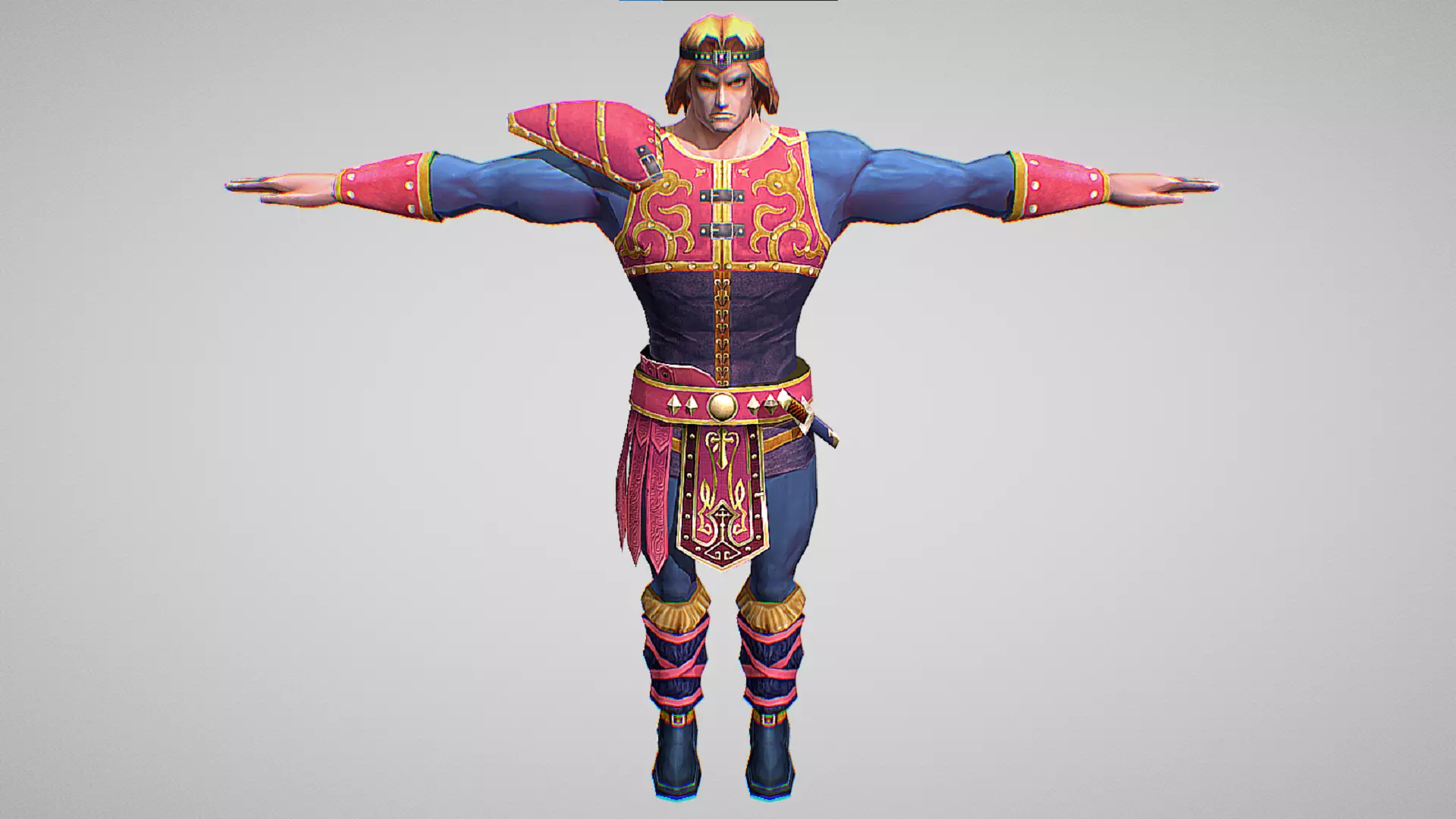 Simon - Castlevania - All 8 Skins Included With Animations Low-poly 3D model_4