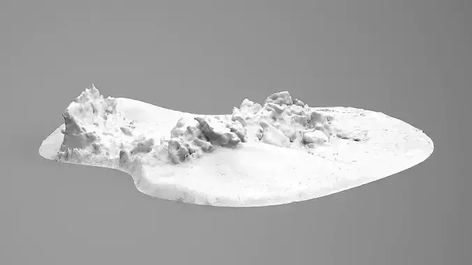Realistic Snow Pile- Variation 2