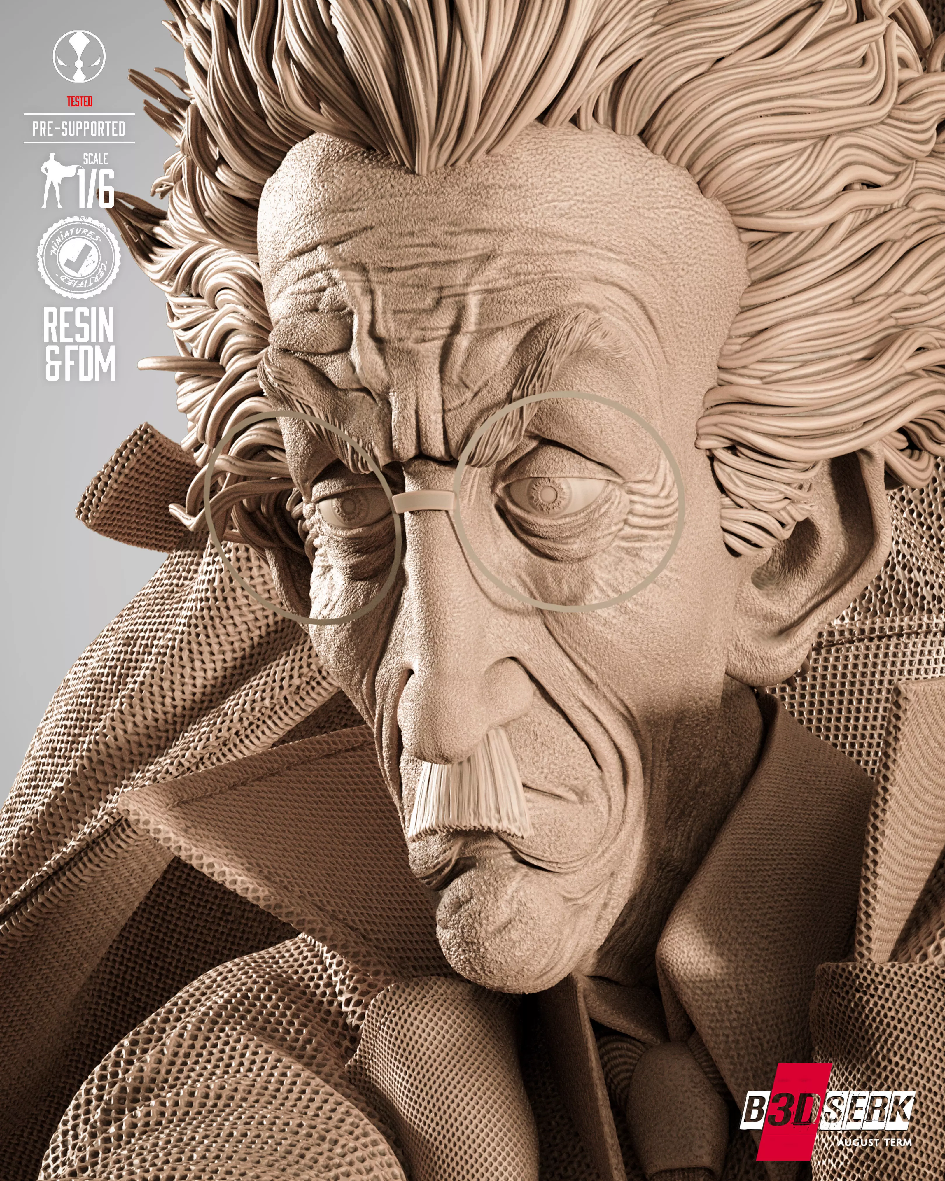 B3DSERK Sam and Twitch Sculpture 3D print model_9