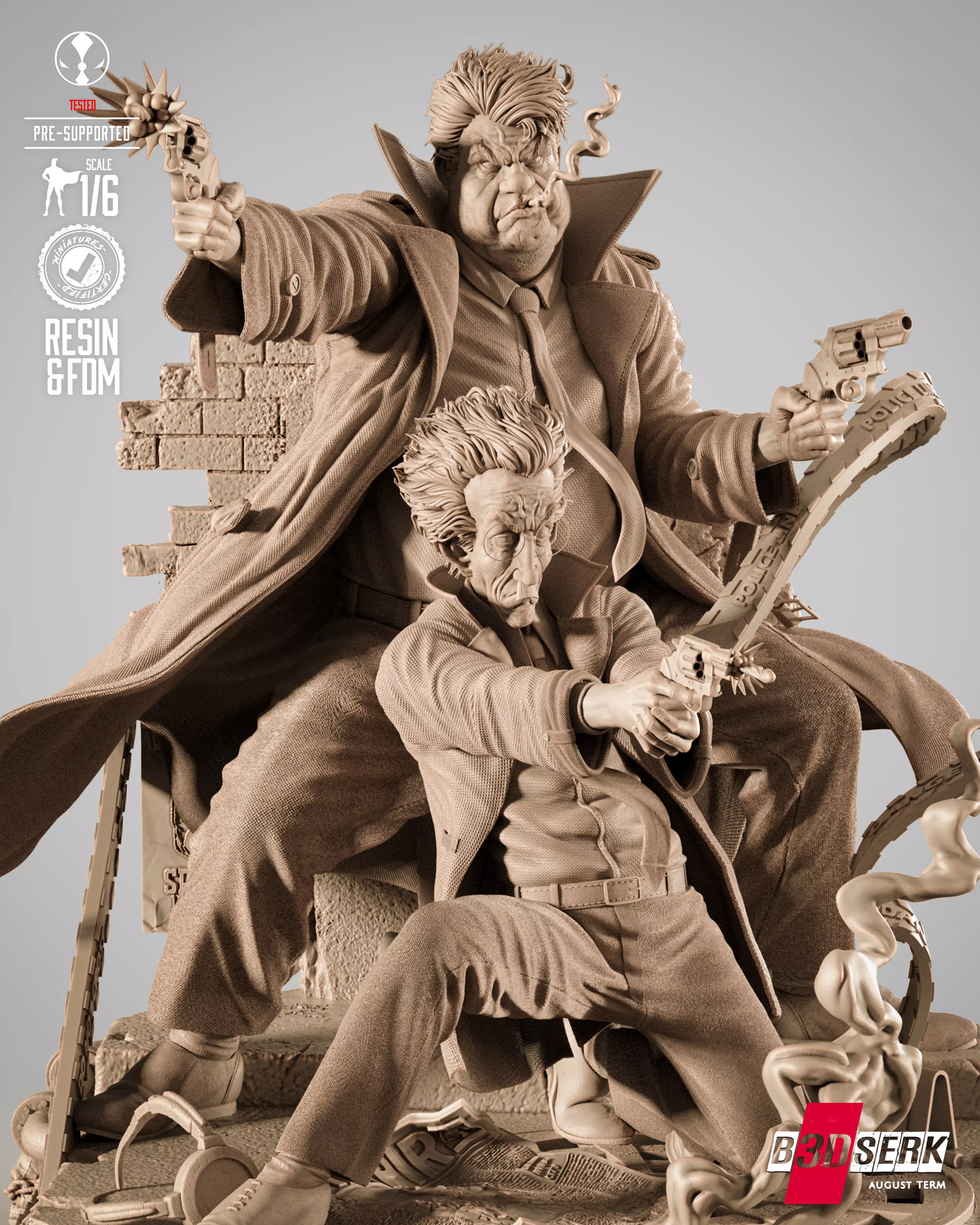 B3DSERK Sam and Twitch Sculpture 3D print model_7