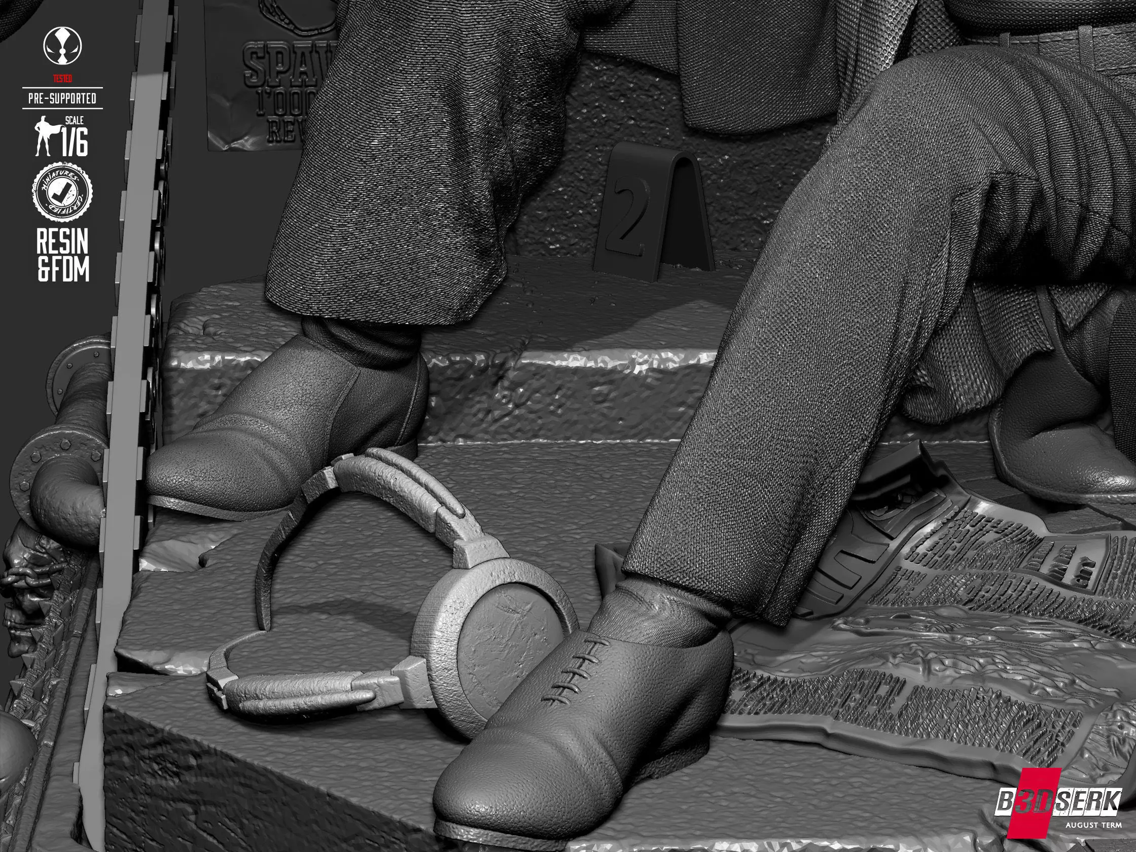 B3DSERK Sam and Twitch Sculpture 3D print model_28