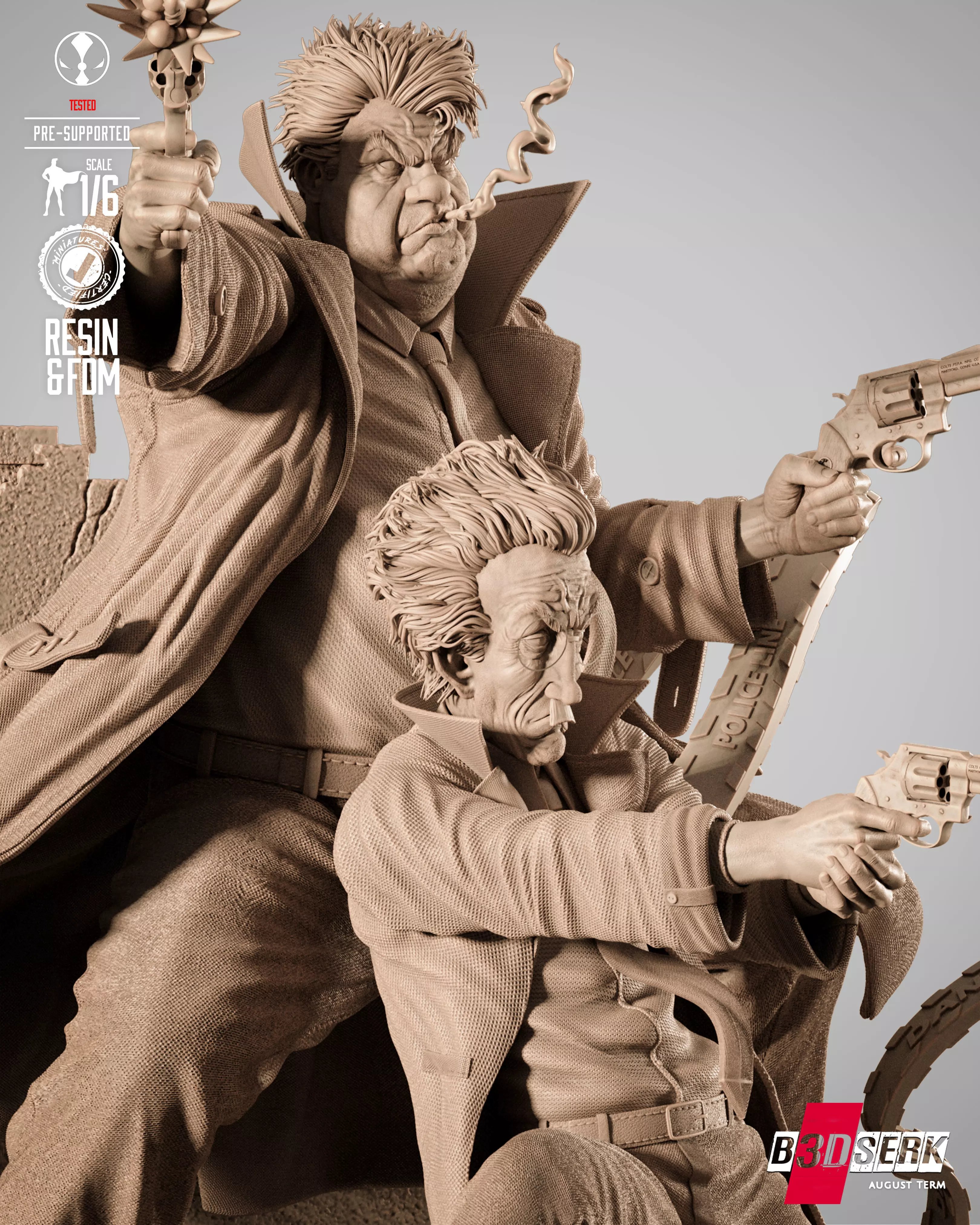 B3DSERK Sam and Twitch Sculpture 3D print model_5