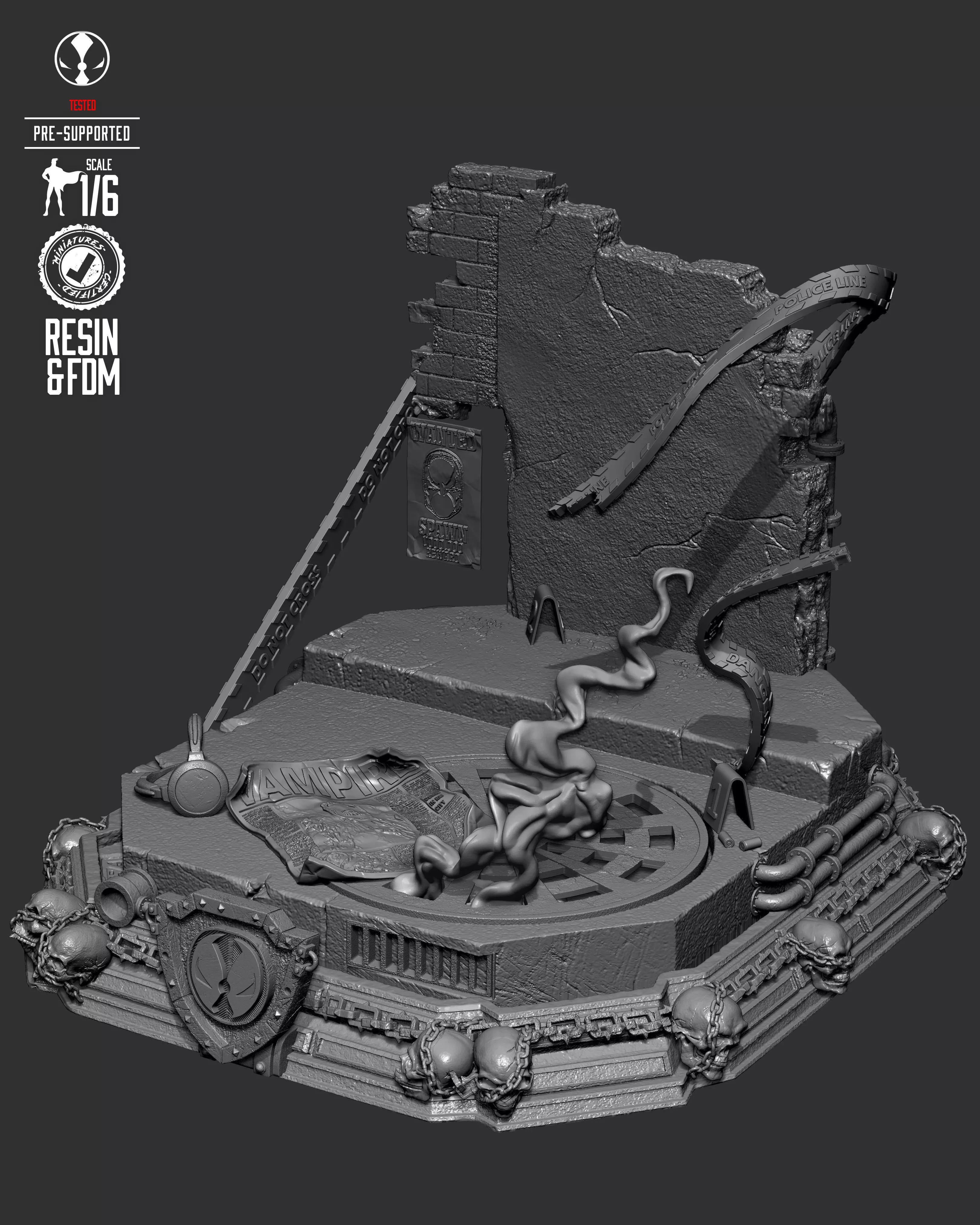 B3DSERK Sam and Twitch Sculpture 3D print model_23