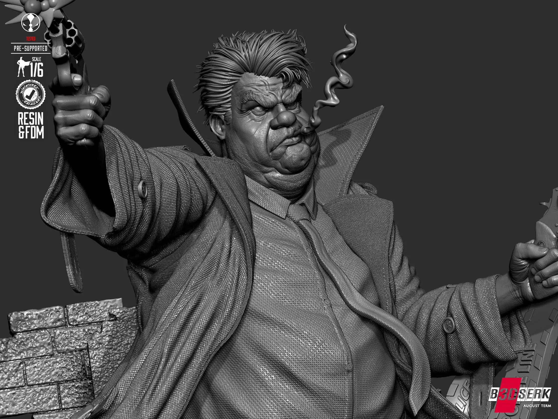 B3DSERK Sam and Twitch Sculpture 3D print model_38