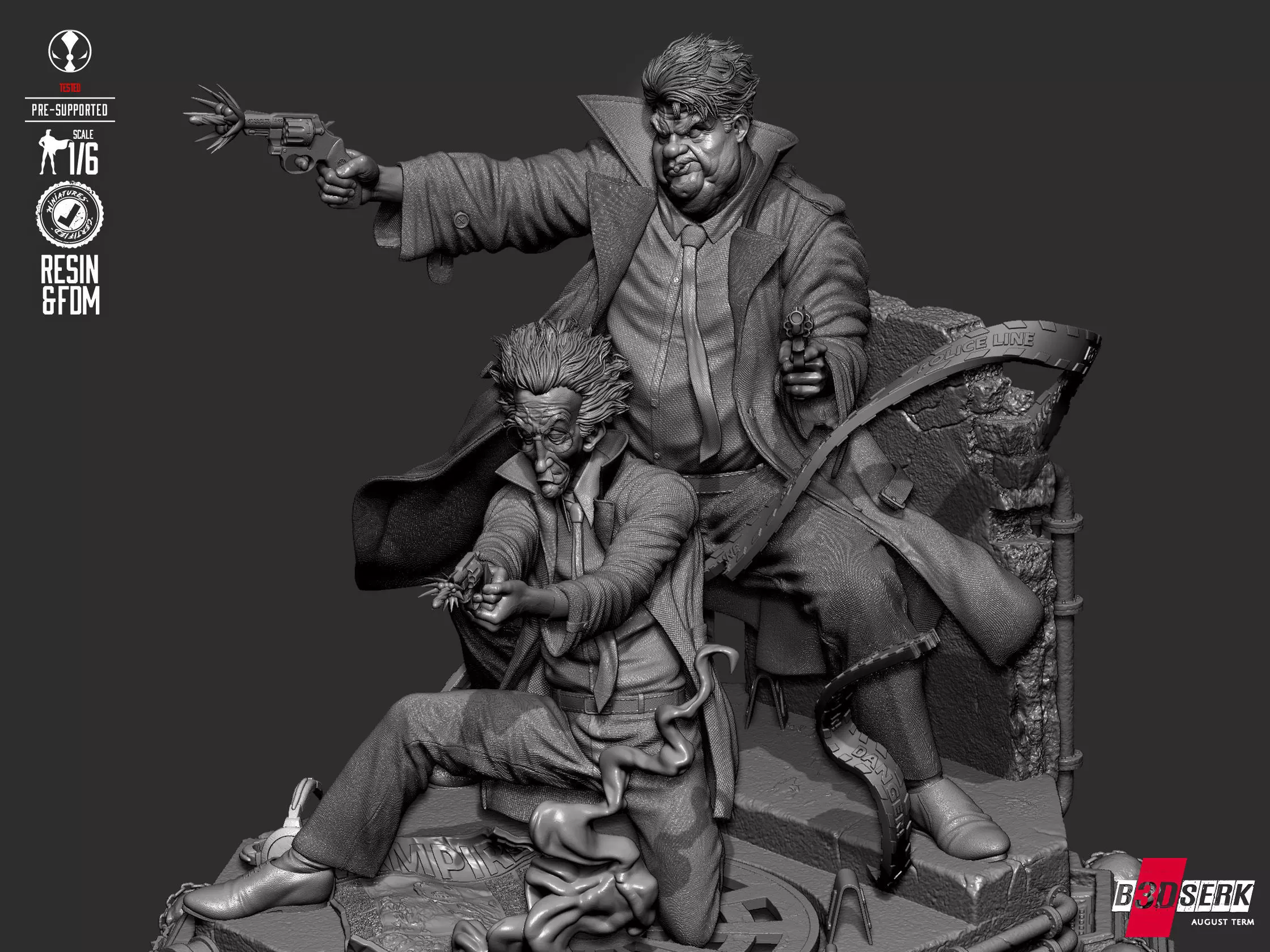 B3DSERK Sam and Twitch Sculpture 3D print model_31