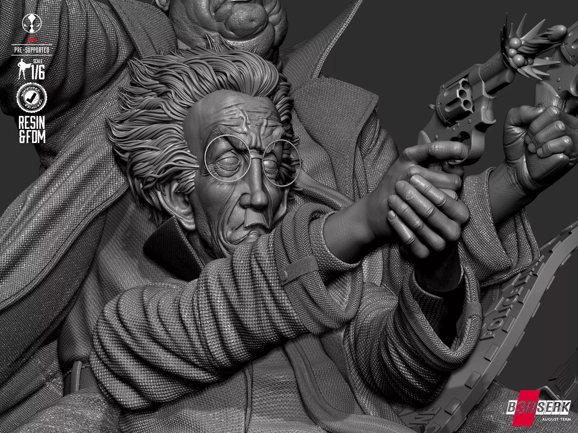 B3DSERK Sam and Twitch Sculpture 3D print model_39