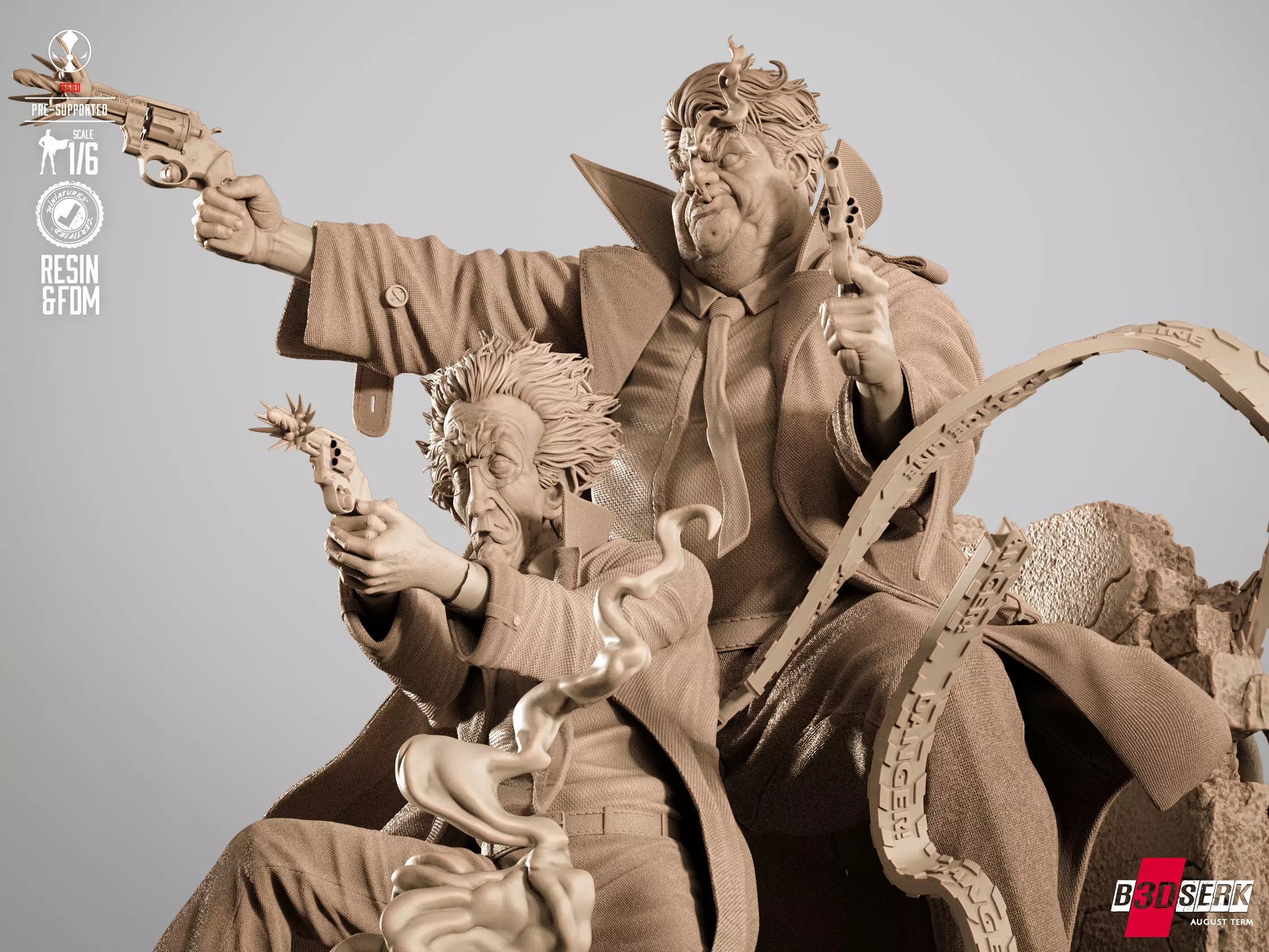 B3DSERK Sam and Twitch Sculpture 3D print model_11