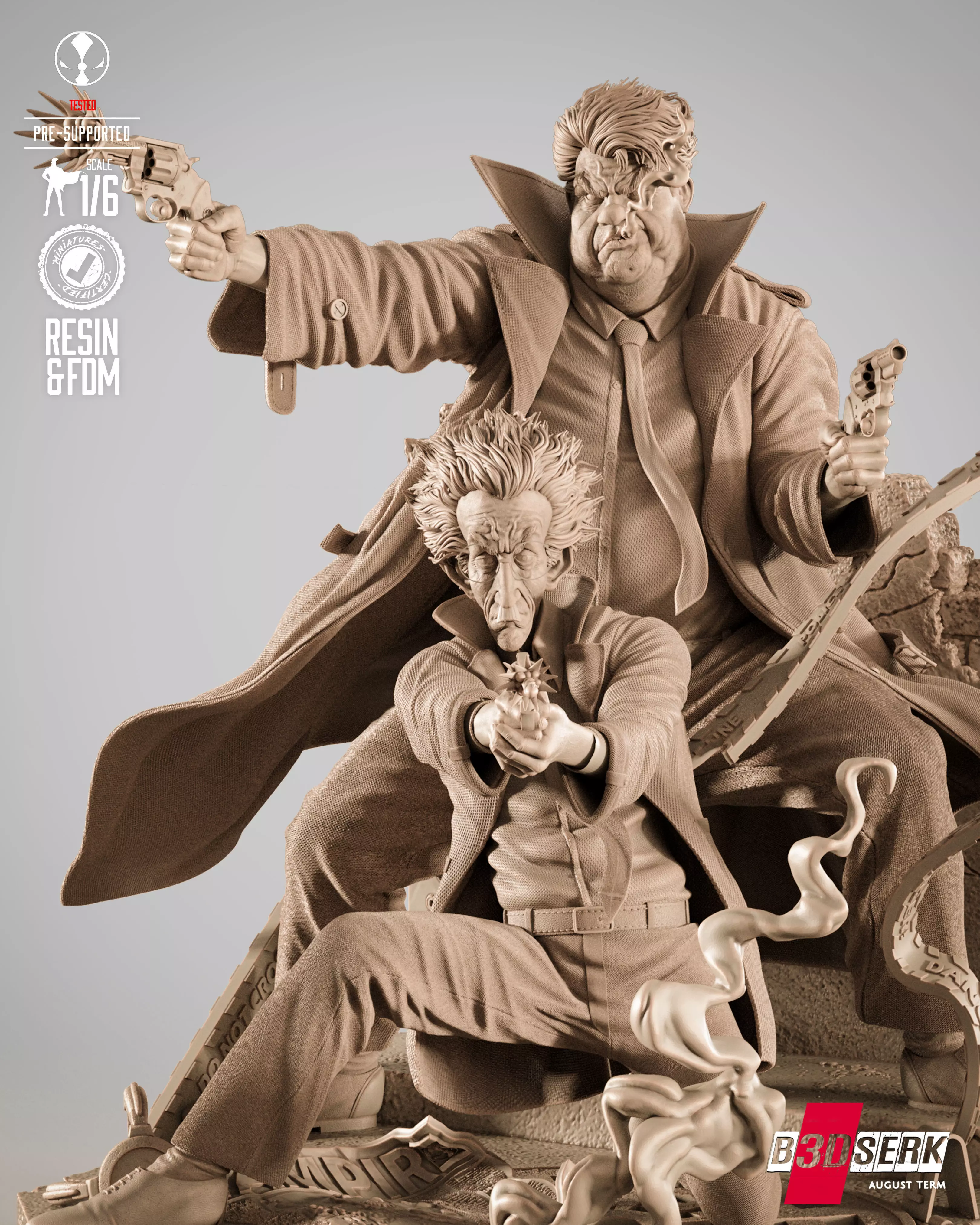 B3DSERK Sam and Twitch Sculpture 3D print model_6