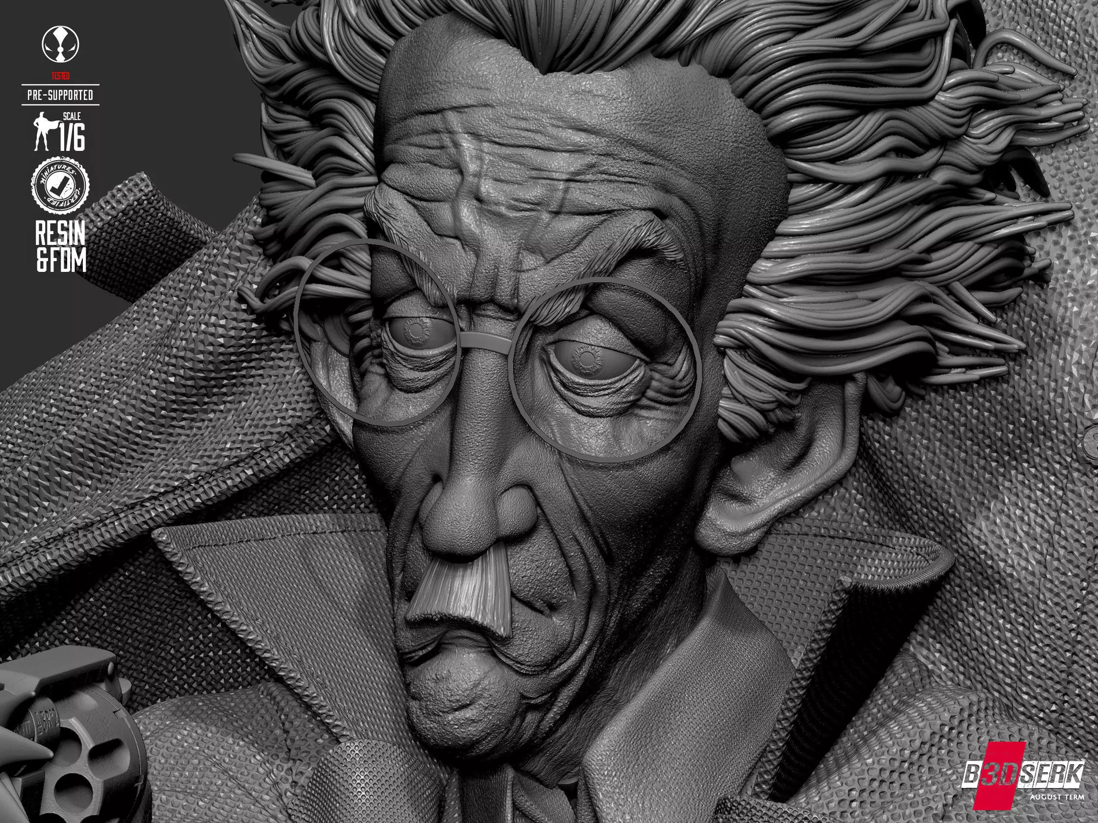 B3DSERK Sam and Twitch Sculpture 3D print model_32