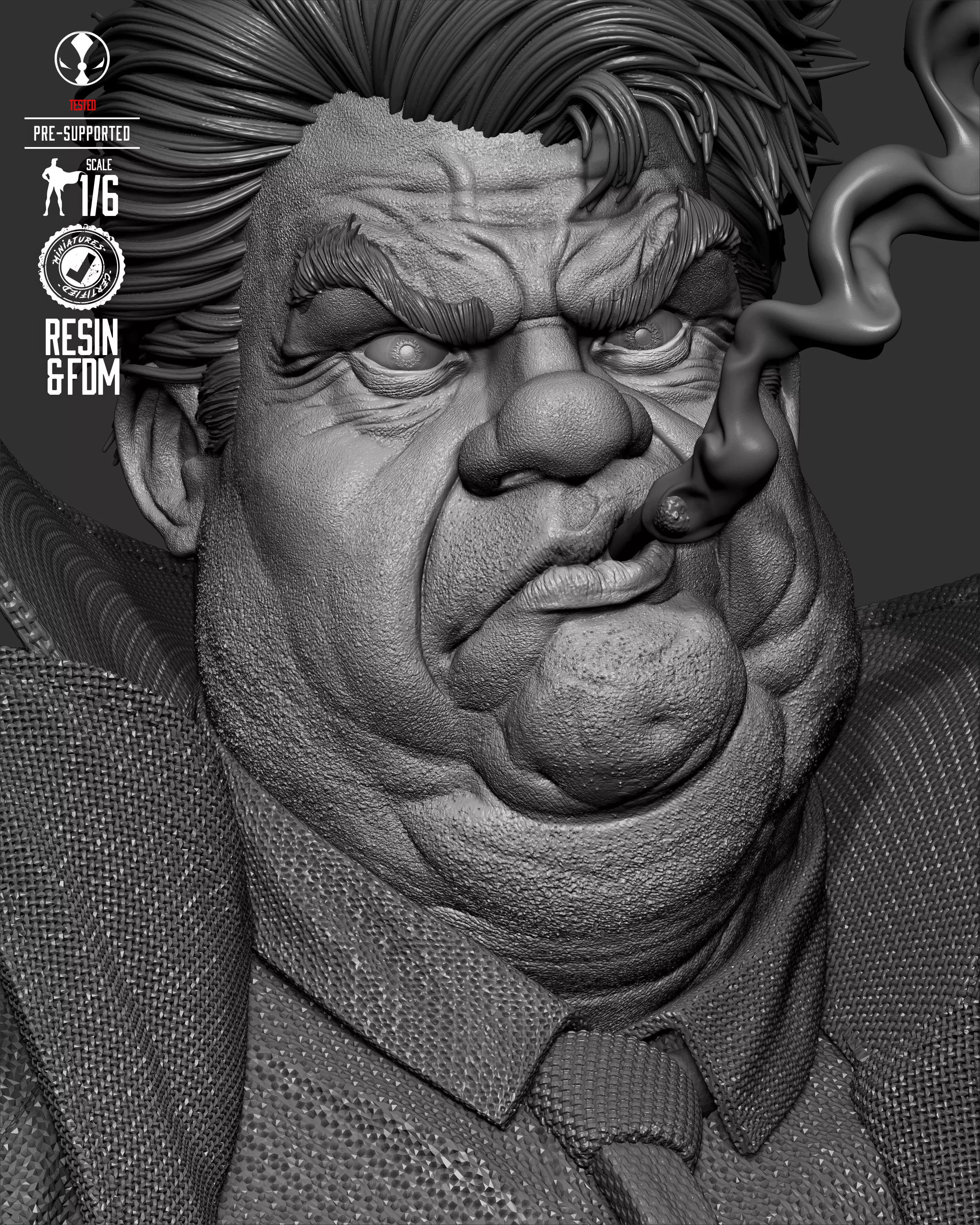 B3DSERK Sam and Twitch Sculpture 3D print model_19