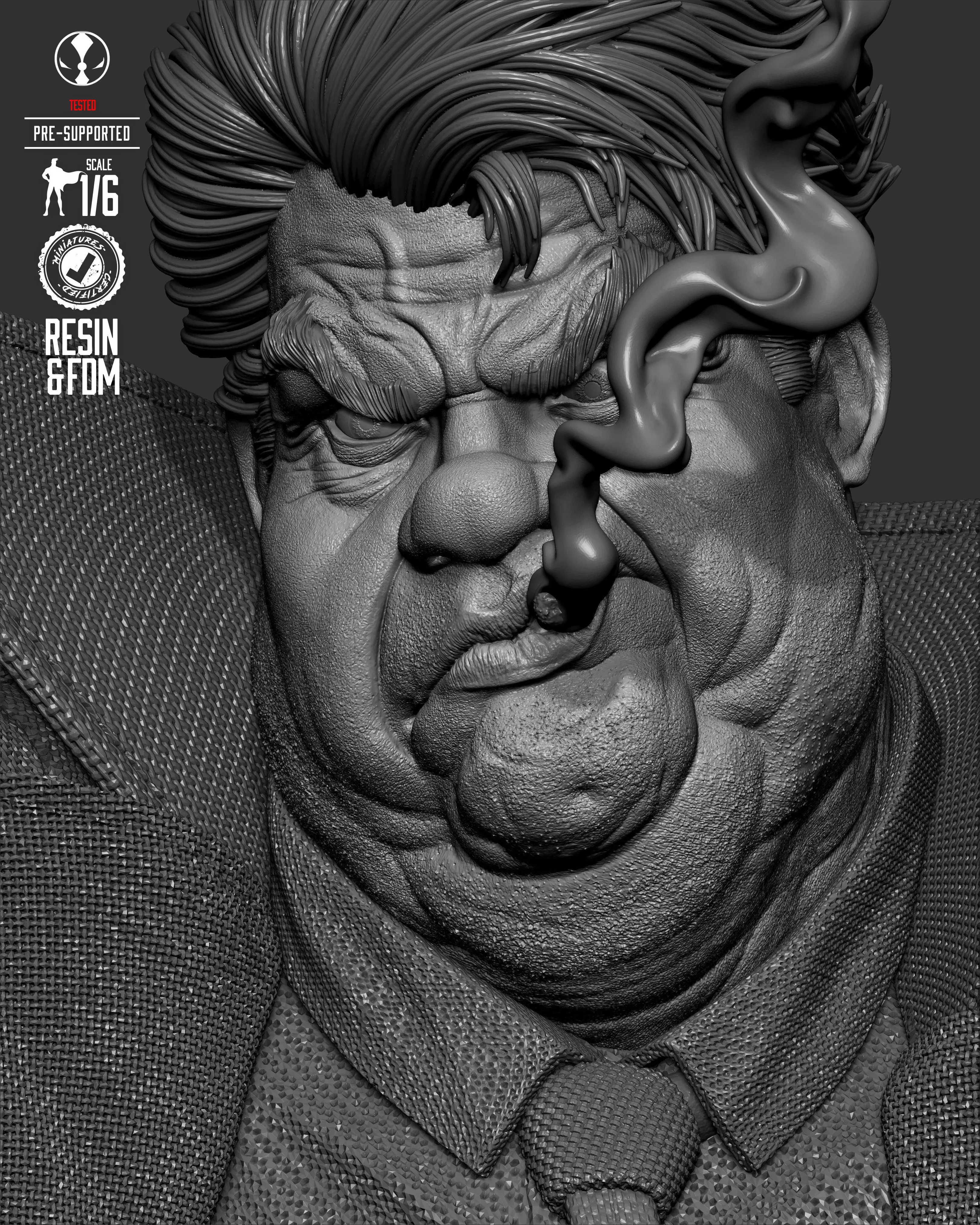 B3DSERK Sam and Twitch Sculpture 3D print model_21