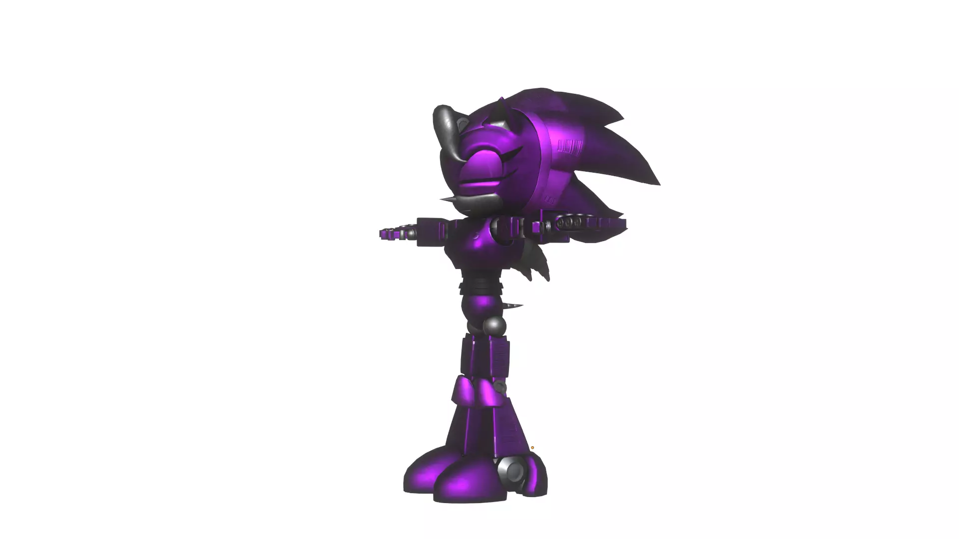 Robian Bernadette Hedgehog 3D model_25